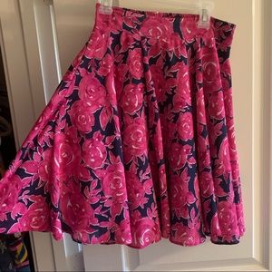 Pink skirt